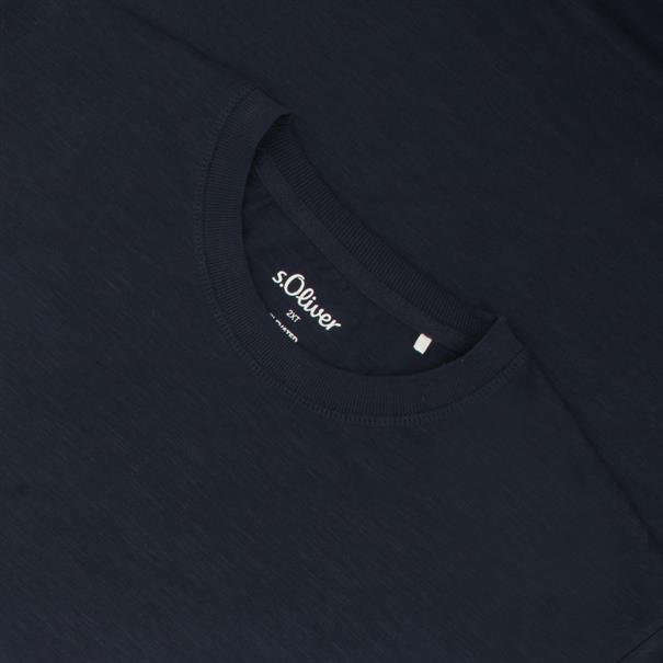 S.OLIVER T-Shirt EXTRA lang dunkelblau