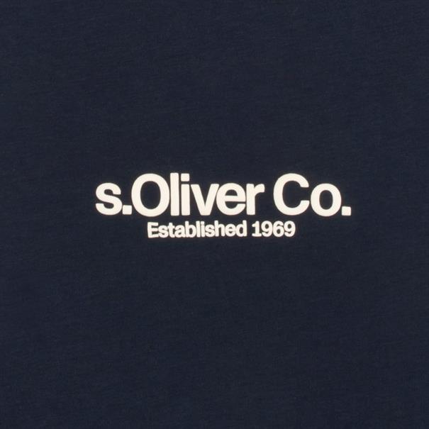 S.OLIVER T-Shirt - EXTRA lang dunkelblau