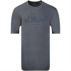 S.OLIVER T-Shirt - EXTRA lang grau