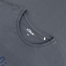 S.OLIVER T-Shirt - EXTRA lang grau