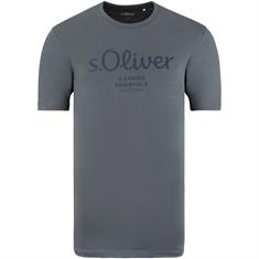 S.OLIVER T-Shirt EXTRA lang grau