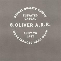 S.OLIVER T-Shirt - EXTRA lang grau