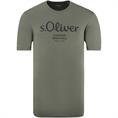 S.OLIVER T-Shirt EXTRA lang grün