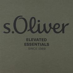 S.OLIVER T-Shirt EXTRA lang grün