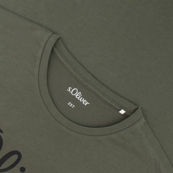 S.OLIVER T-Shirt EXTRA lang grün