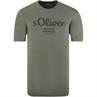 S.OLIVER T-Shirt EXTRA lang grün