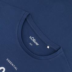 S.OLIVER T-Shirt - EXTRA lang marine