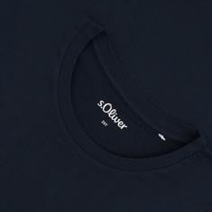 S.OLIVER T-Shirt - EXTRA lang marine