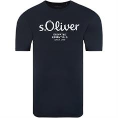 S.OLIVER T-Shirt EXTRA lang marine