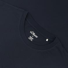 S.OLIVER T-Shirt - EXTRA lang marine