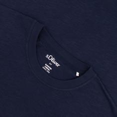 S.OLIVER T-Shirt - EXTRA lang marine