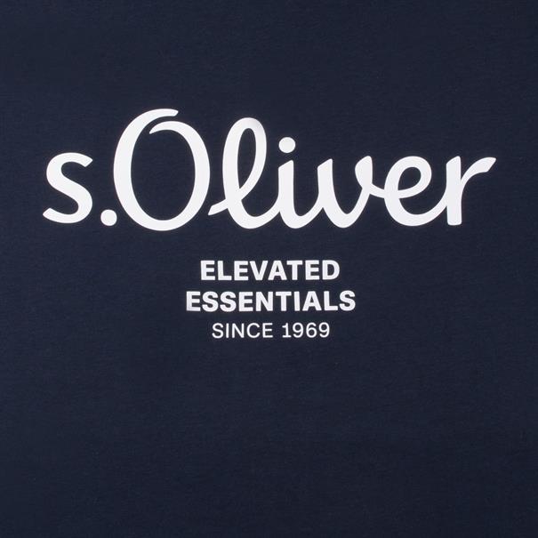 S.OLIVER T-Shirt EXTRA lang marine