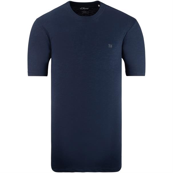 S.OLIVER T-Shirt - EXTRA lang marine