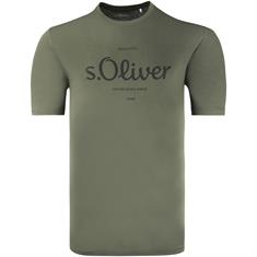 S.OLIVER T-Shirt - EXTRA lang oliv