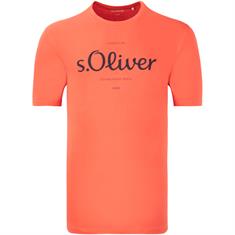 S.OLIVER T-Shirt - EXTRA lang orange