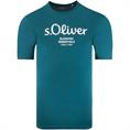 S.OLIVER T-Shirt EXTRA lang petrol