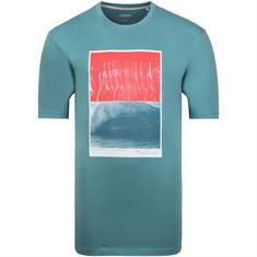 S.OLIVER T-Shirt - EXTRA lang petrol