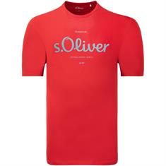 S.OLIVER T-Shirt - EXTRA lang rot