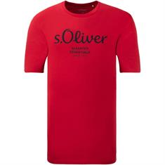 S.OLIVER T-Shirt - EXTRA lang rot