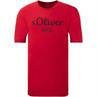 S.OLIVER T-Shirt - EXTRA lang rot