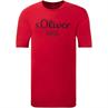 S.OLIVER T-Shirt - EXTRA lang rot