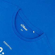 S.OLIVER T-Shirt - EXTRA lang royal-blau
