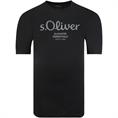 S.OLIVER T-Shirt EXTRA lang schwarz