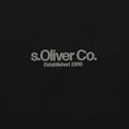 S.OLIVER T-Shirt - EXTRA lang schwarz