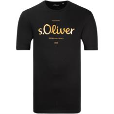 S.OLIVER T-Shirt - EXTRA lang schwarz
