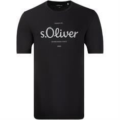 S.OLIVER T-Shirt - EXTRA lang schwarz