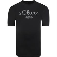 S.OLIVER T-Shirt EXTRA lang schwarz