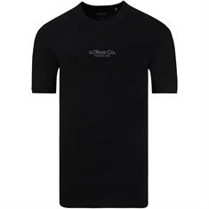 S.OLIVER T-Shirt - EXTRA lang schwarz