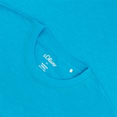 S.OLIVER T-Shirt EXTRA lang türkis
