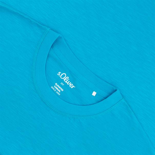 S.OLIVER T-Shirt EXTRA lang türkis