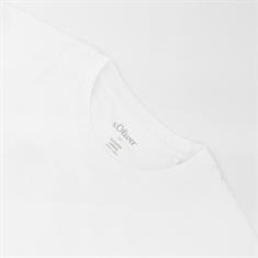 S.OLIVER T-Shirt - EXTRA lang weiß