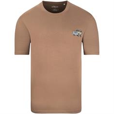 S. OLIVER T- Shirt "FORD" braun