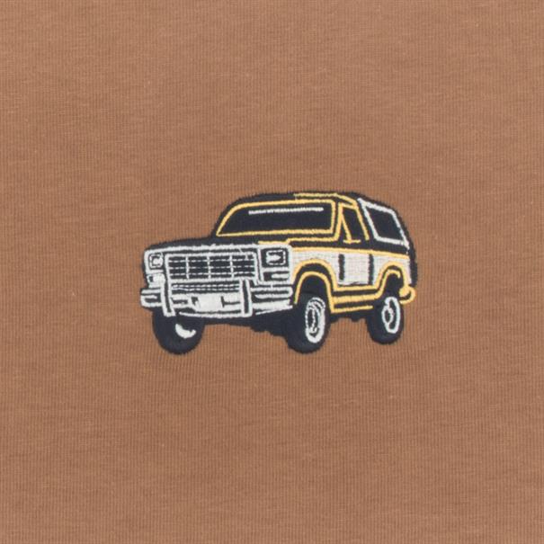 S. OLIVER T- Shirt "FORD" braun