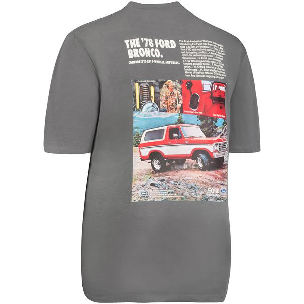 S. OLIVER T- Shirt "FORD" grau