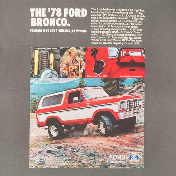 S. OLIVER T- Shirt "FORD" grau