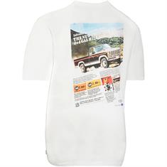 S. OLIVER T- Shirt "FORD" weiß