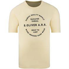 S.OLIVER T-Shirt gelb