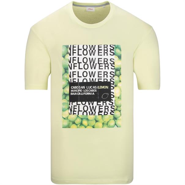 S.OLIVER T-Shirt gelb