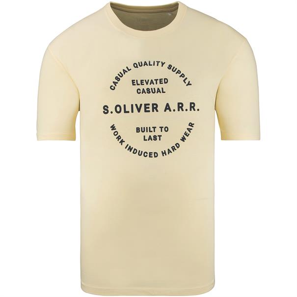 S.OLIVER T-Shirt gelb