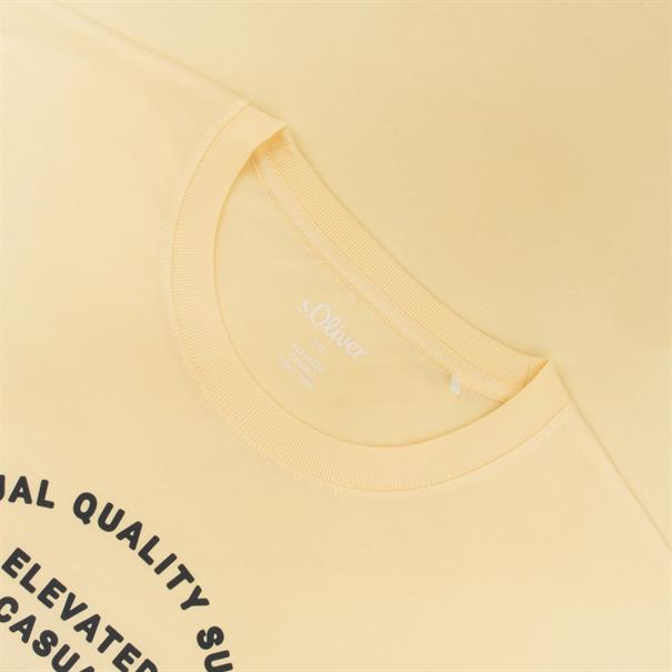 S.OLIVER T-Shirt gelb