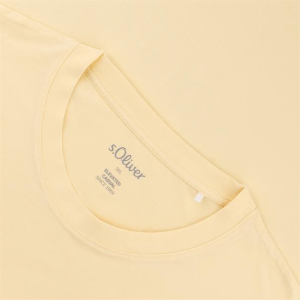 S.OLIVER T-Shirt gelb