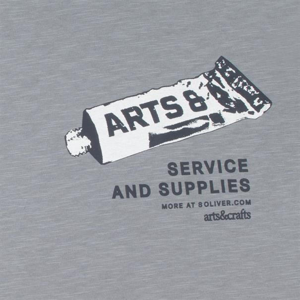 S.OLIVER T-Shirt grau