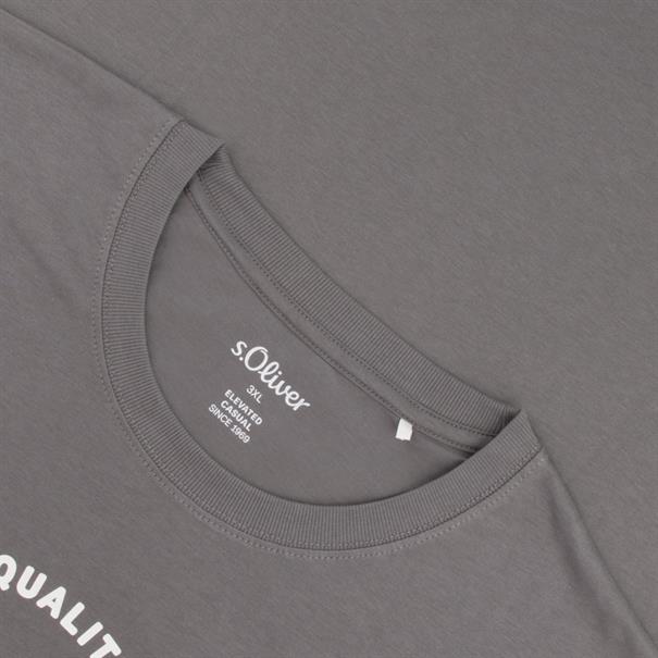 S.OLIVER T-Shirt grau