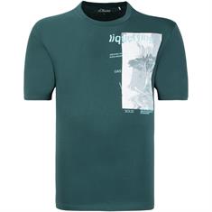S.OLIVER T-Shirt grün