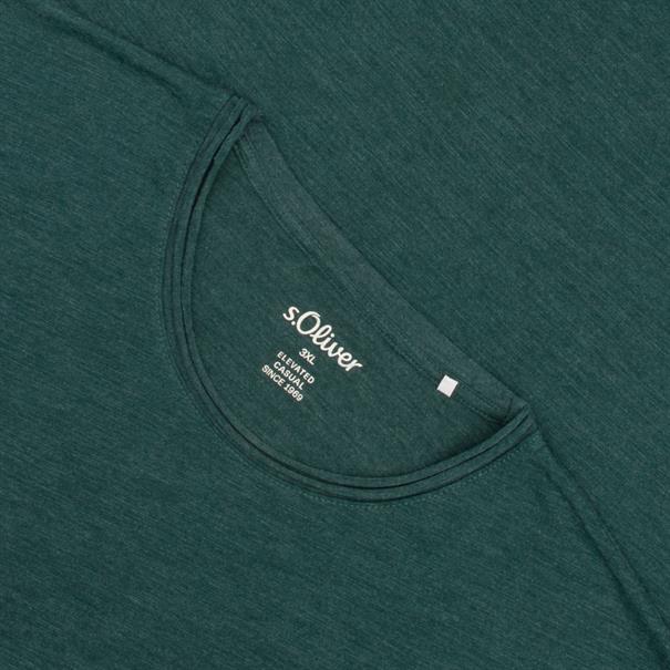 S.OLIVER T-Shirt grün