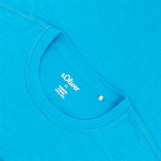 S.OLIVER T-Shirt hellblau-meliert